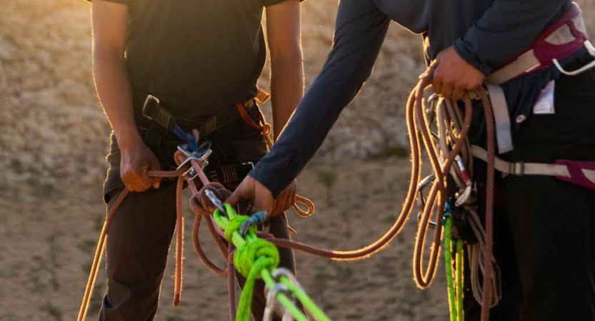 gap year rock climbing program in joshua tree